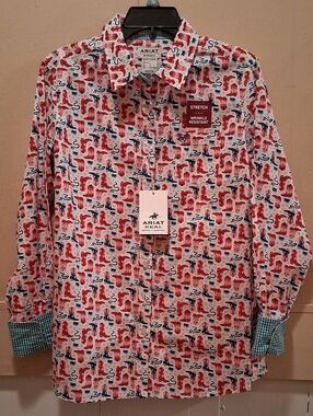 NWT Ariat Kirby Stretch Shirt- Blazin' Boot